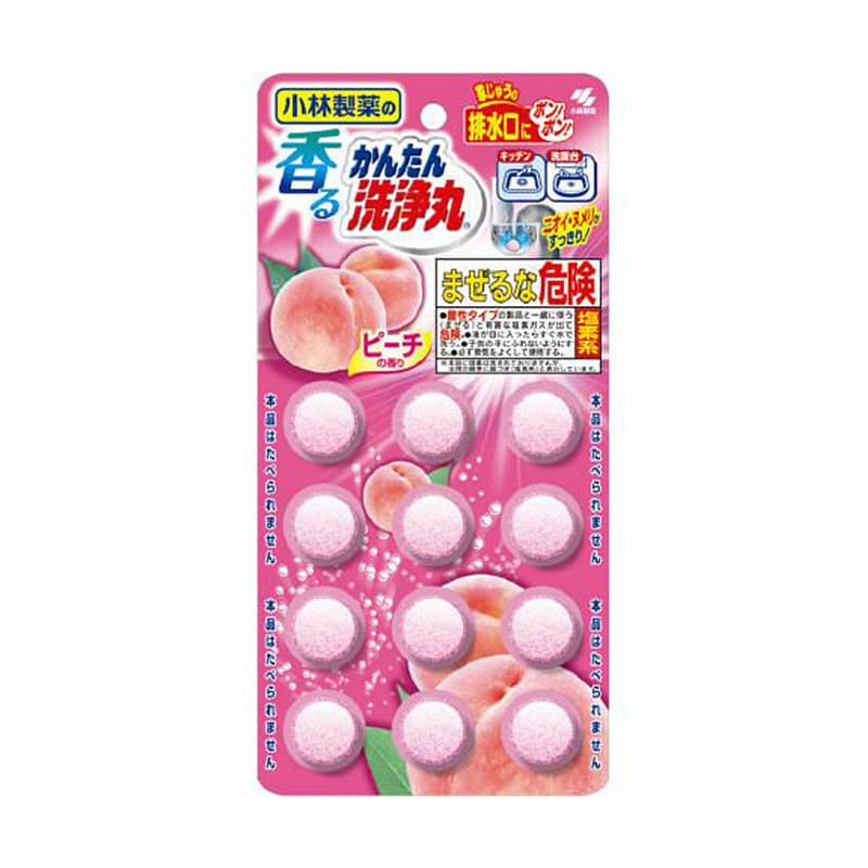 KOBAYASHI Drain pipe sewer cleaning pills 12 pcs 1 개