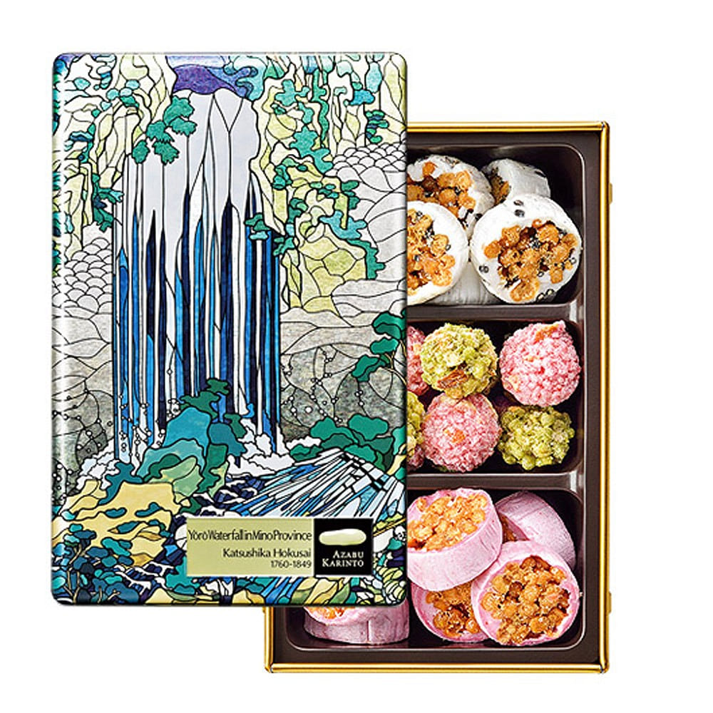 AZABU KARINTO Museum Series Minou's Yourou Waterfall tin can 95 กรัม