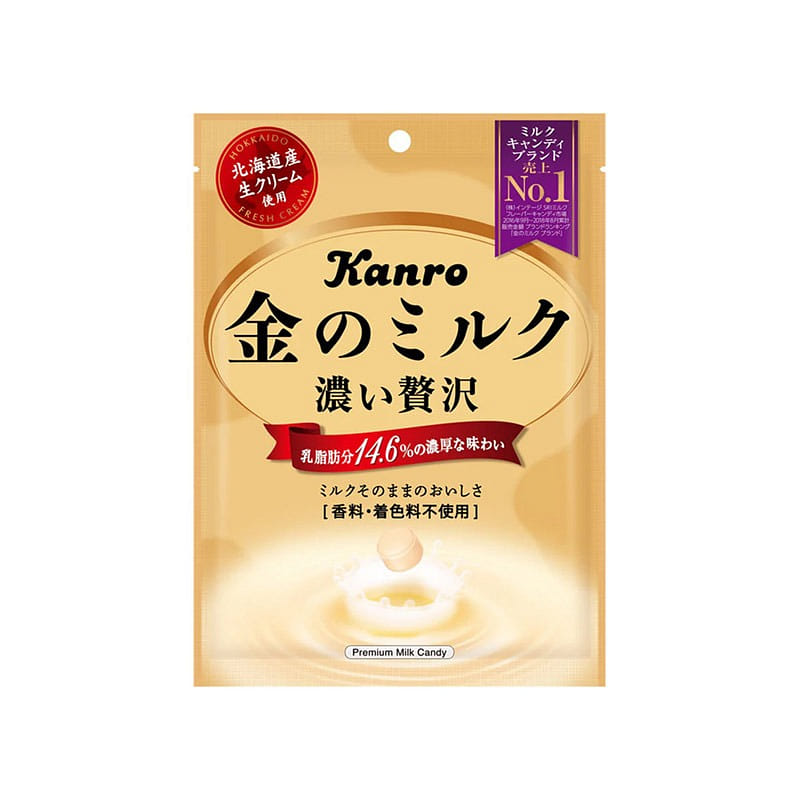 KANRO Gold Milk Candy 80g 1 개