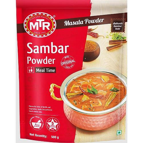 MTR Sambar Powder - 500 gms, 17.5 oz pouch 17.5 온스