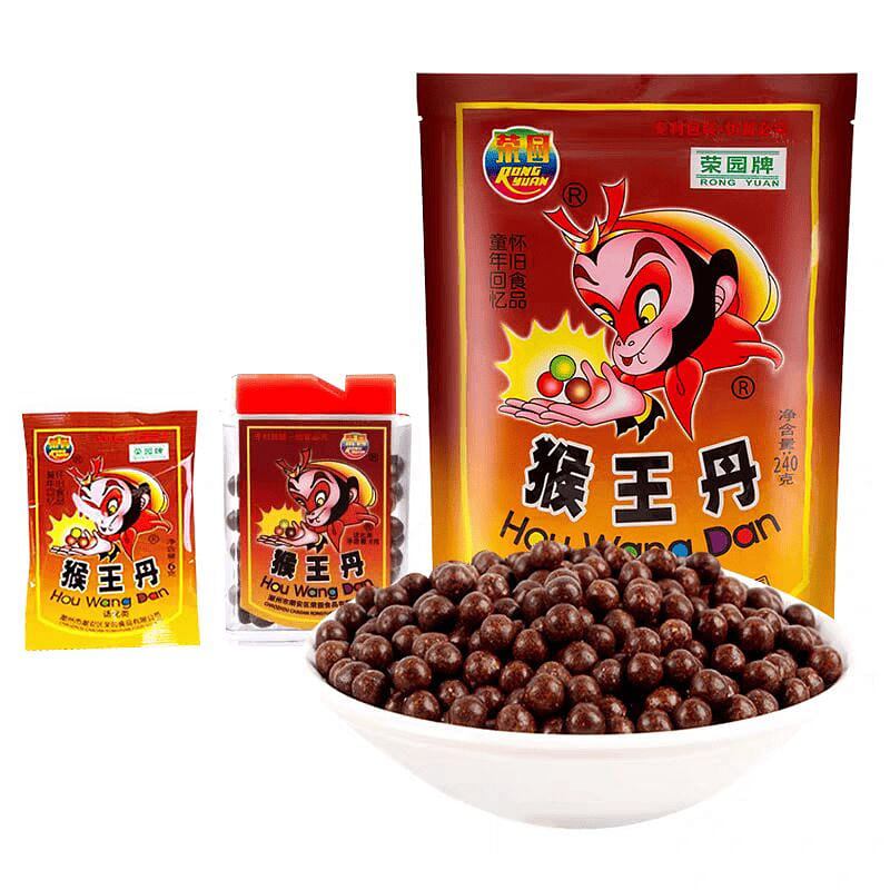榮園猴王丹華華丹中華丹陳皮話梅丹8090後8g一盒 1 盒 - Weee!