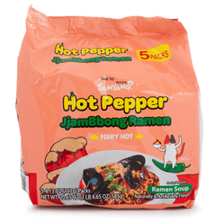 Samyang Hot Pepper Jjambbong Ramen pack of 5 1 each