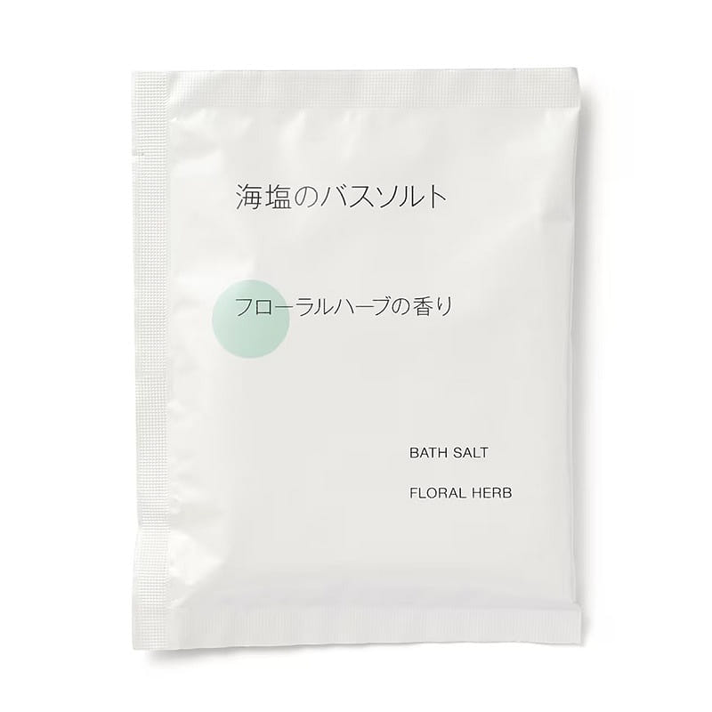 muji MUJI Sea Salt Bath Salt Herbal Fragrance 40g 1 ส่วน