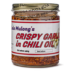 Lolo Mulong's Crispy Garlic in Chili Oil, Hot Spicy 9 oz