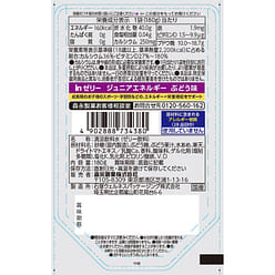 Morinaga IN JELLY JR. ENERGY Nutrition Jelly Grape 180 g