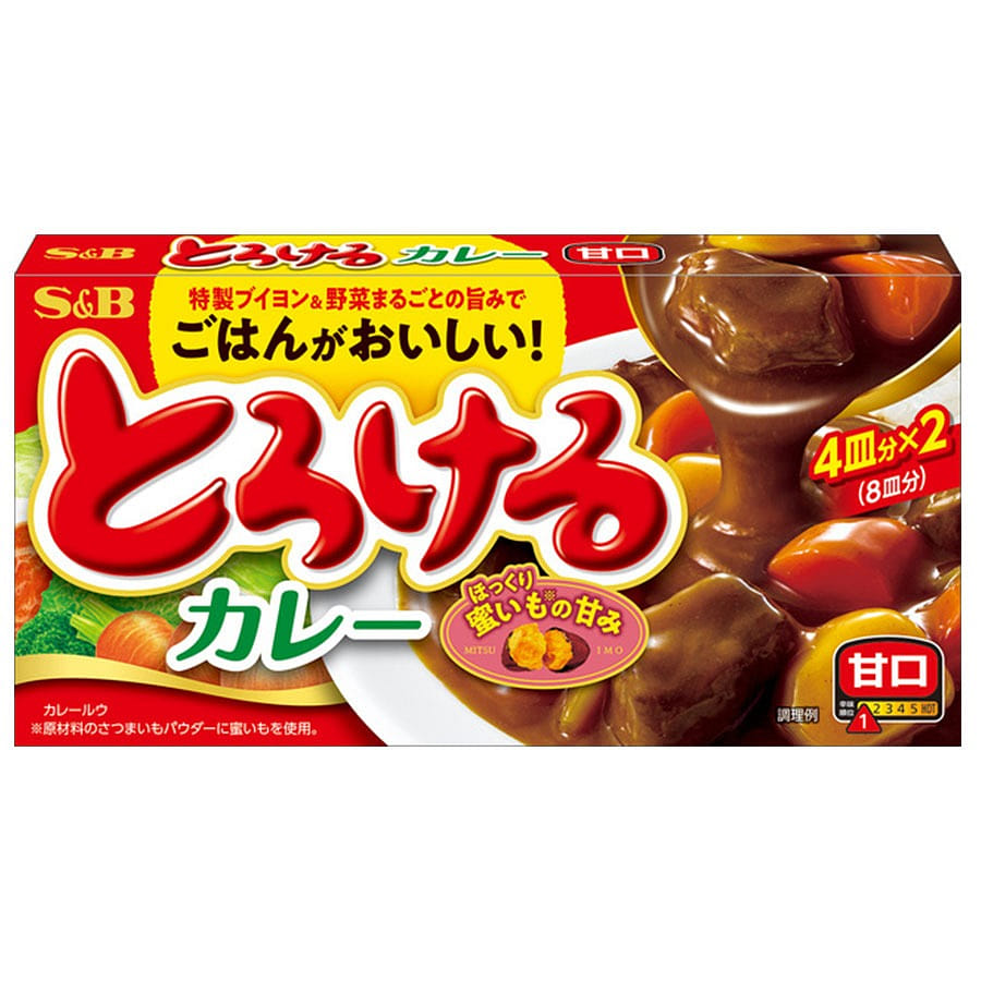S&B  TOROKERU KAREE 180 그램