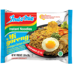 Indomie BBQ Chicken Flavor Instant Noodle 30 Packs 1 count*30 pack