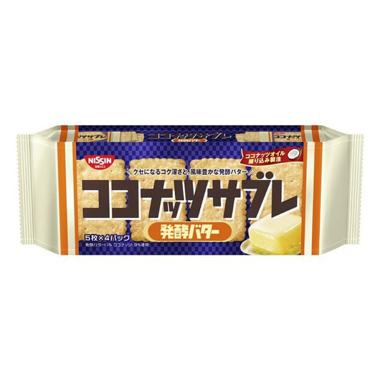 NISSIN Cisco Coconut Sable Fermented Butter 20pc 1 개입
