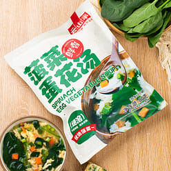 Yunshan Semi spinach Egg&vegetable soup 80g 10 pac 80 g