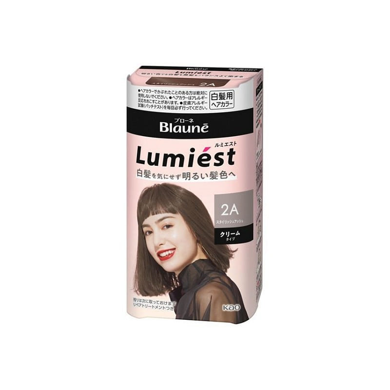 Kao Blone Lumiest Hair Color 2A Stylish Ash 108g 1 ส่วน