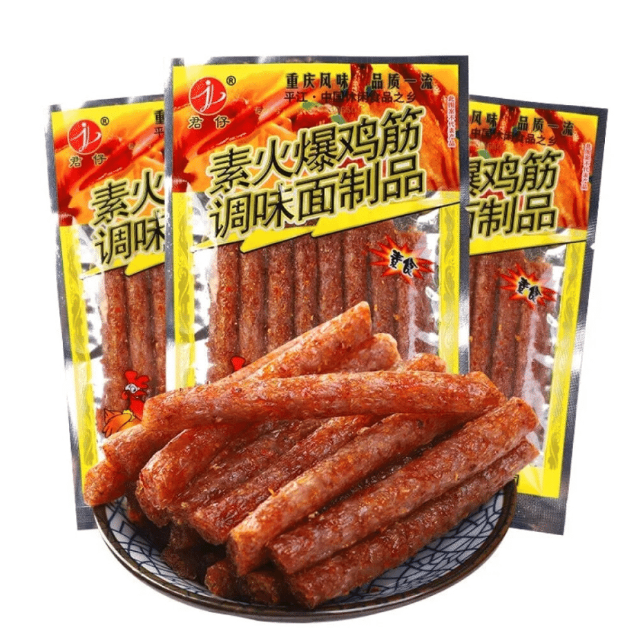Hot & Spicy Vegetarian Chicken Sticks Snack 20G*5 1 개