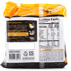 Gonghwachun Black Bean Sauce Instant Noodles pack of 4 1 each