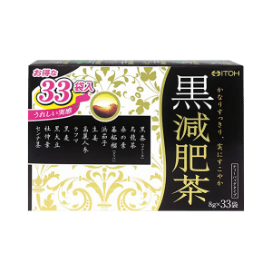 ITOHKAMPO Black Healthy Slimming Tea 33 bags 1 ส่วน
