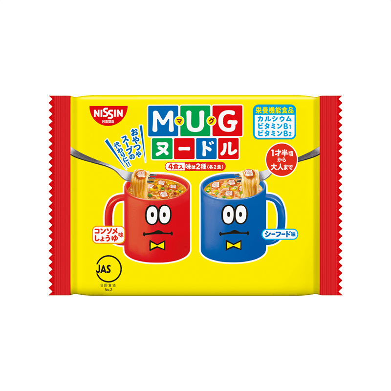 NISSIN Instant instant Noodles 94g for kids 1 ส่วน