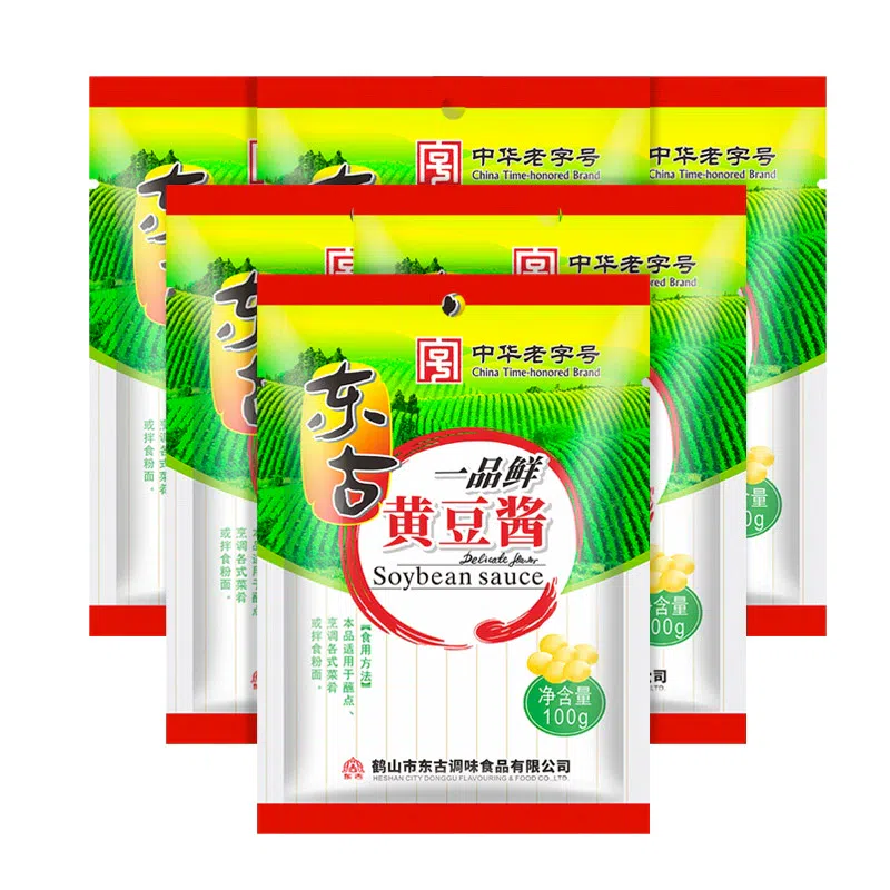 Donggu Yipin Fresh Northeast Soybean Paste Bean Paste 100g*1 bag soybean paste with rice, mixed noodles, stir-fried vegetables to taste 100 g