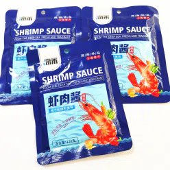 Ready-to-eat, Dalian Runhe shrimp meat sauce, Grasshopper shrimp sauce, steamed egg dipping sauce, rice noodle sauce, hoisin sauce 120g*1 120 g