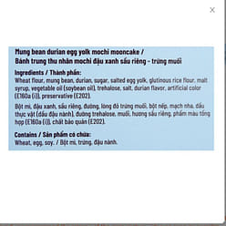 [CT Choice] Mooncake Mochi Salted Egg 1 box