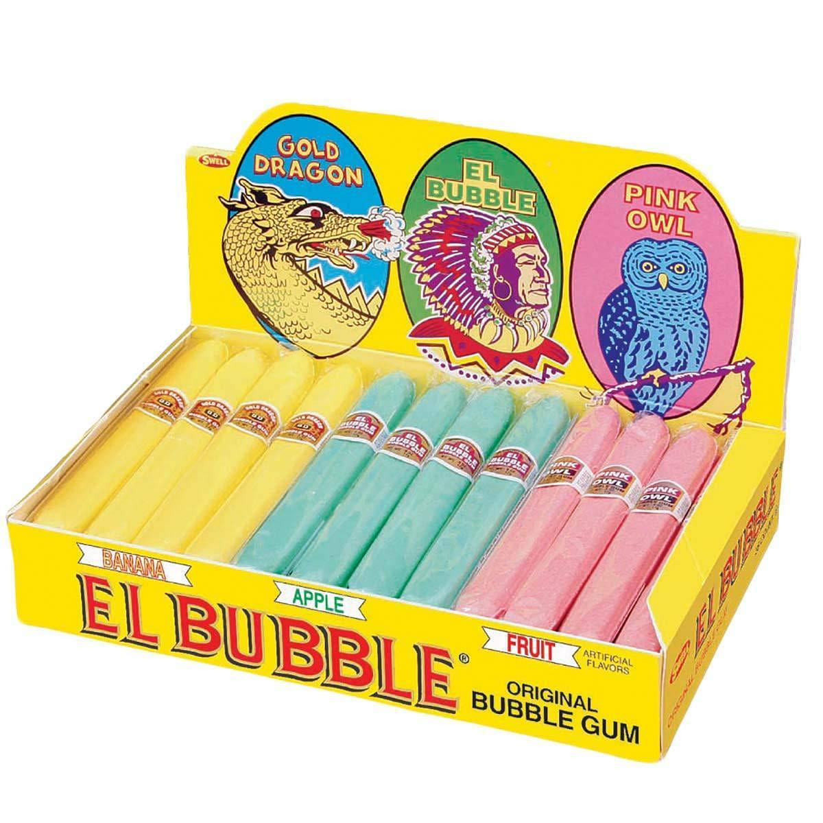 Dubble Bubble El Bubble Gum Cigars 36ct 1 each