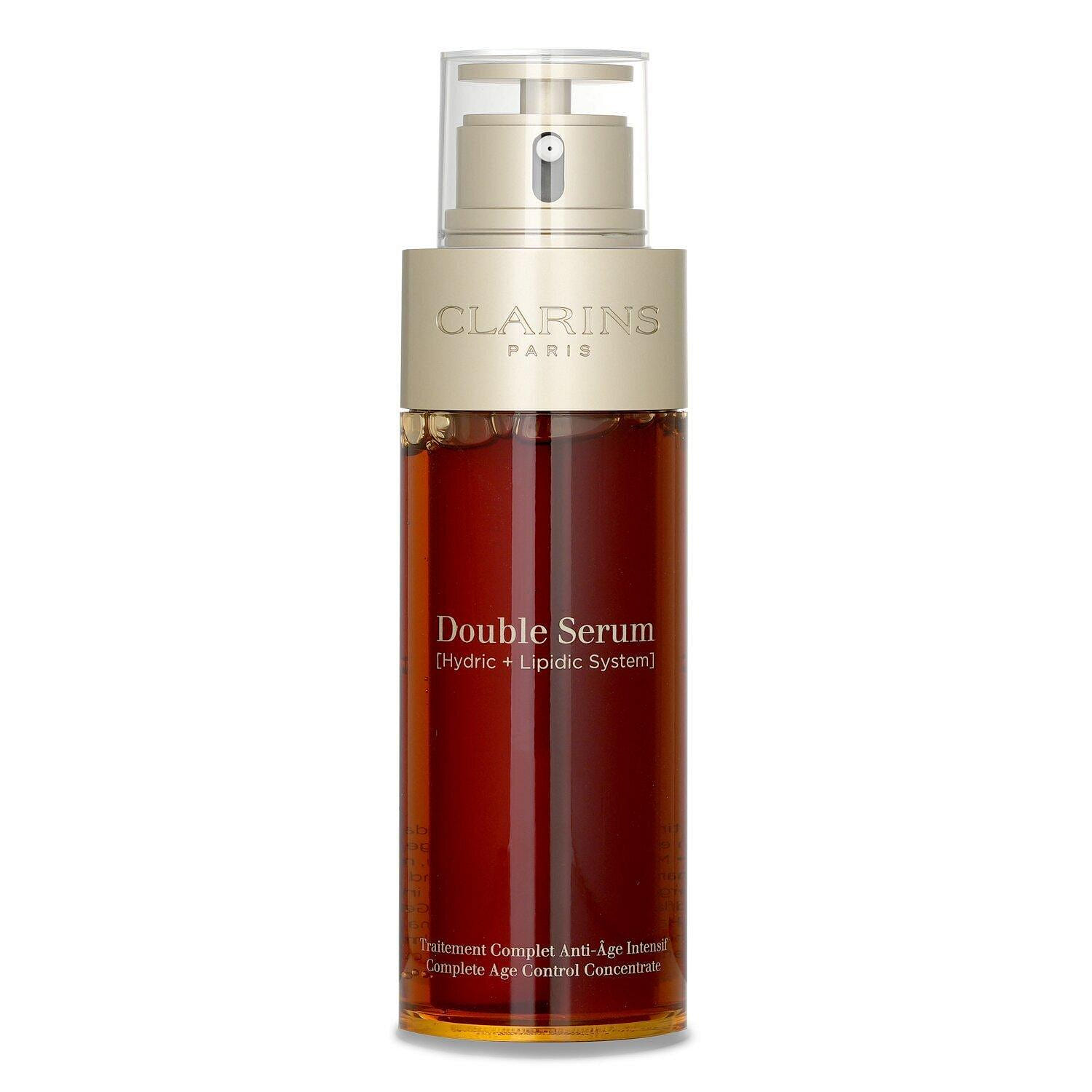 Clarins Double Serum (Hydric + Lipidic System) Complete Age Control Concentrate / 100ml/3.3oz 100 ml