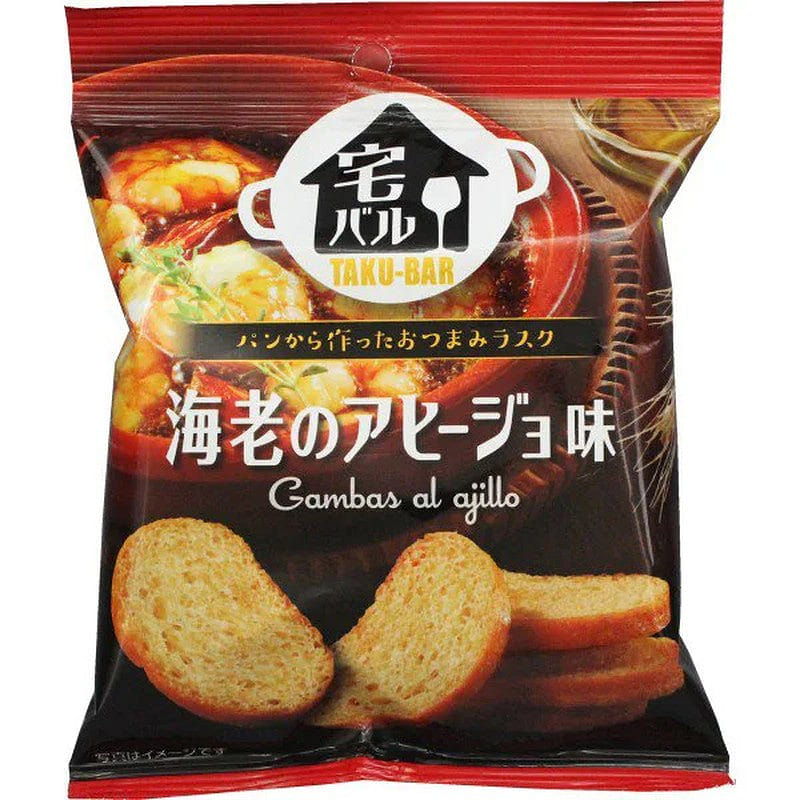 Oyatsu Company Takubar Shrimp Ahijo Flavor 28g 1 ส่วน