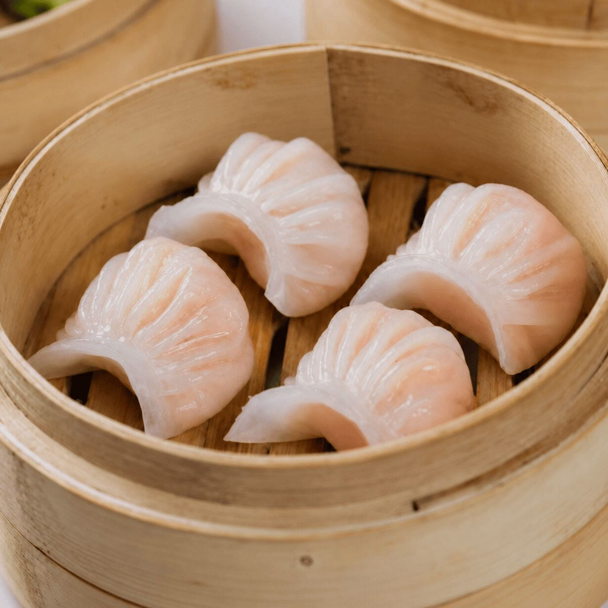 Crystal Shrimp Dumplings (Har Gow) 4 count