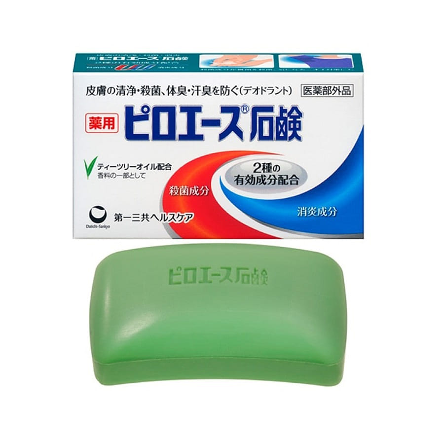 第一三共進口深層潔膚溫和舒緩 殺菌皁 70 克