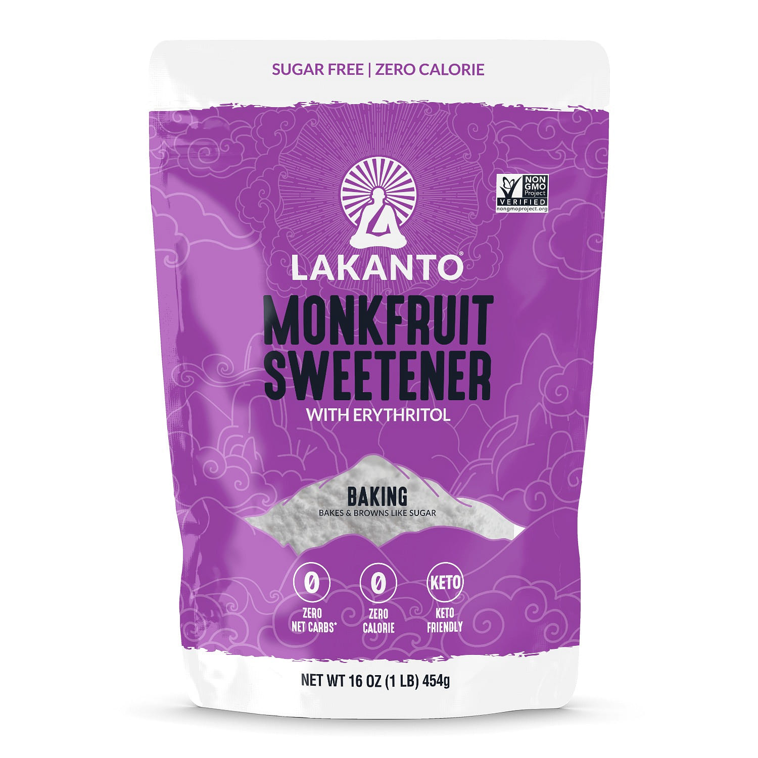 Lakanto Baking Monk Fruit Sweetener 16 온스