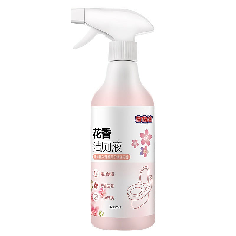 Floral Toilet Bowl Cleaner Aromatic Foaming Toilet Bowl Cleaner 500ml 500 มิลลิลิตร