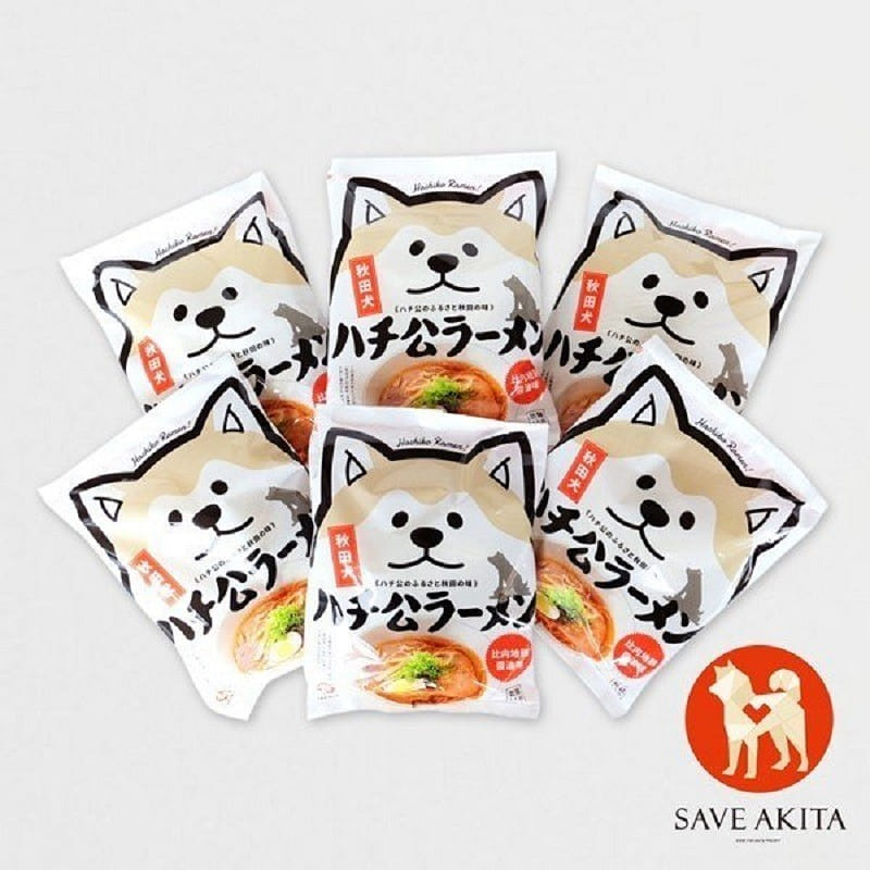 6servings HachikoRamen HinaijiChicken Shoyu Flavor 1 each