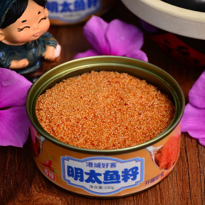 Mentai caviar canned caviar sushi ingredients 100g 100 กรัม