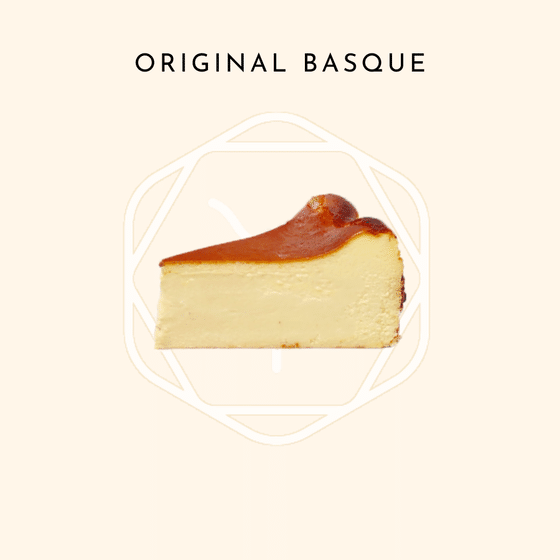 weee_frozen_【NEW】 【Slice】 Original Basque Cheesecake 1 each