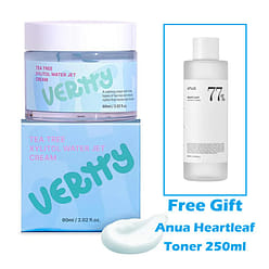 Vertty TeaTree Cream 60ml + Anua Heartleaf Toner 250 ml