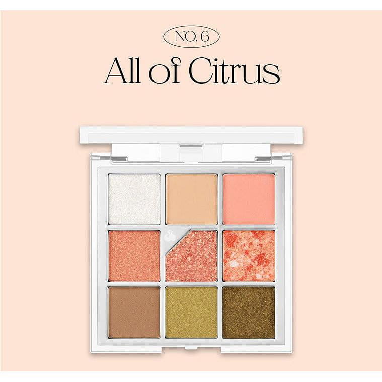 UNLEASHIA Glitterpedia Eye Palette (No6 All of Citrus) 6.2 กรัม