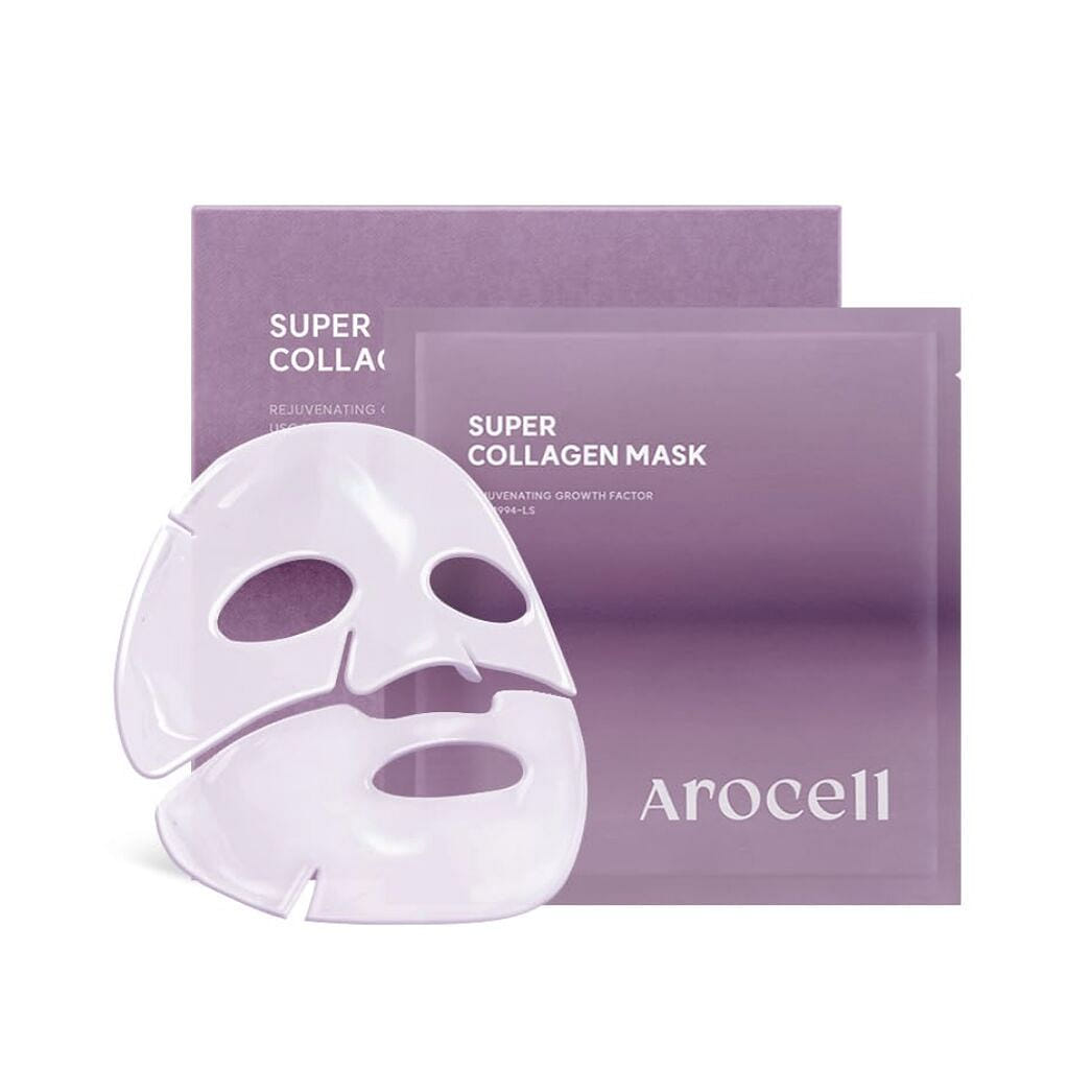 [Arocell] Super Collagen Mask EX 4 each