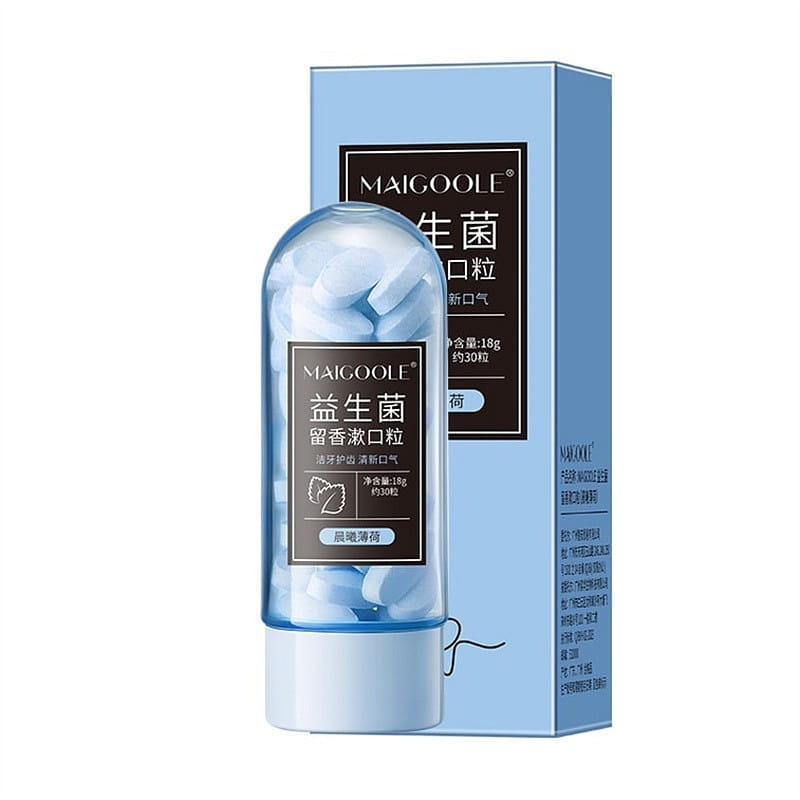 Probiotic solid mouthwash tablets mint flavor 18 그램