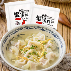 10 bags of Heaphy wonton soup with instant noodle seasoning 60 g