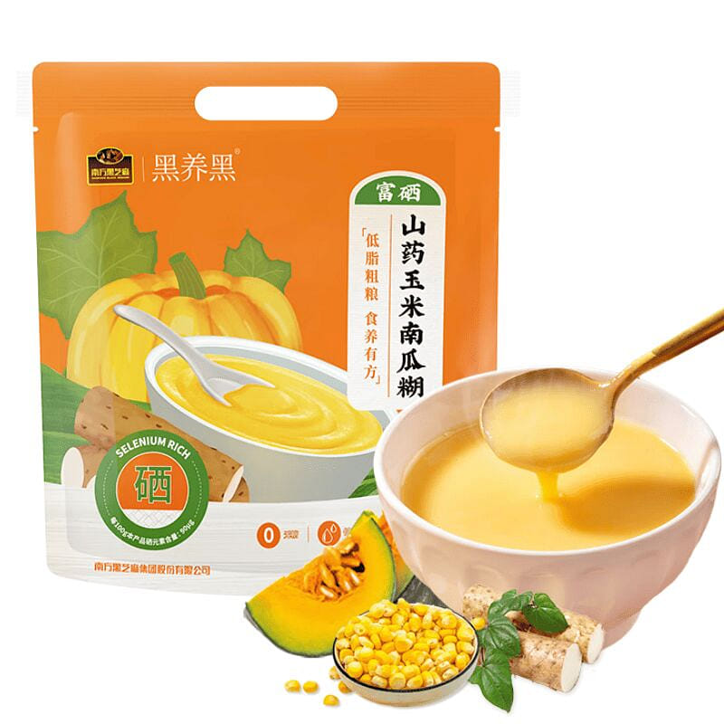 Chinese Yam, Corn & Pumpkin Porridge Powder 480 g