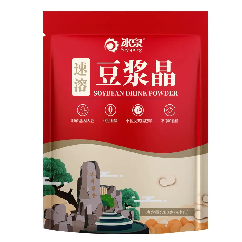 Soybean milk crystal pure soybean milk powder 200 กรัม
