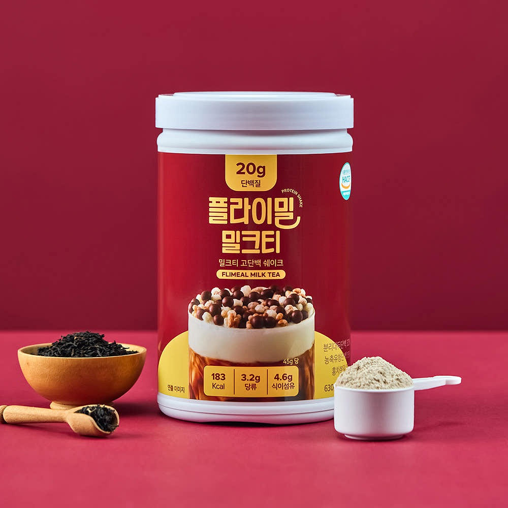 단백질 쉐이크 대용량 밀크티 630g 630 그램