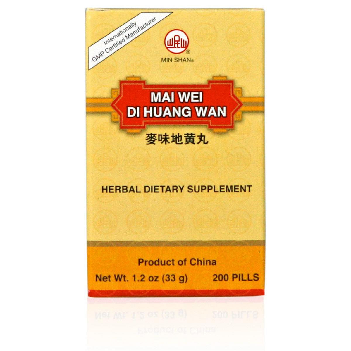 Mai Wei Di Huang Teapills Mai Wei Di Huang Wan 1 ส่วน