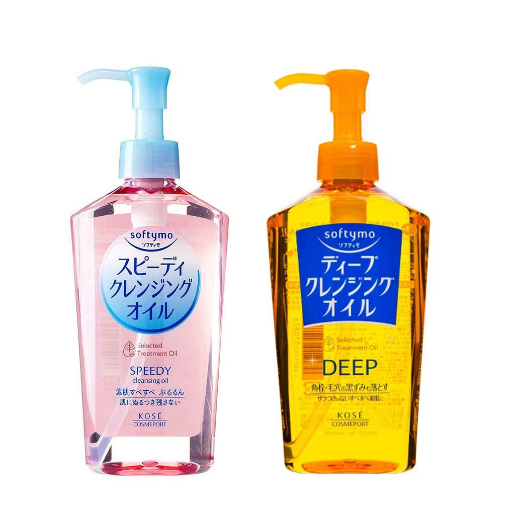 Set of 2 Kose Softymo Speedy And Deep Cleansing Wash 240ml 480 มิลลิลิตร