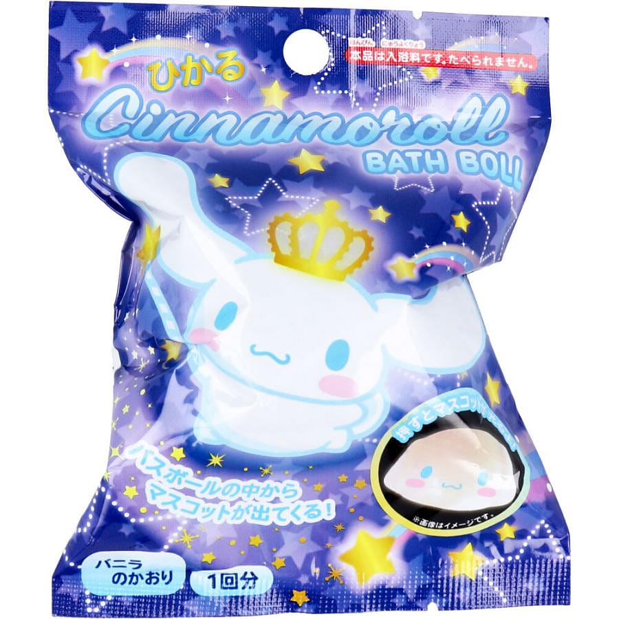 SANTAN Sanrio Glowing Bath Ball Cinnamoroll 75g 1 each