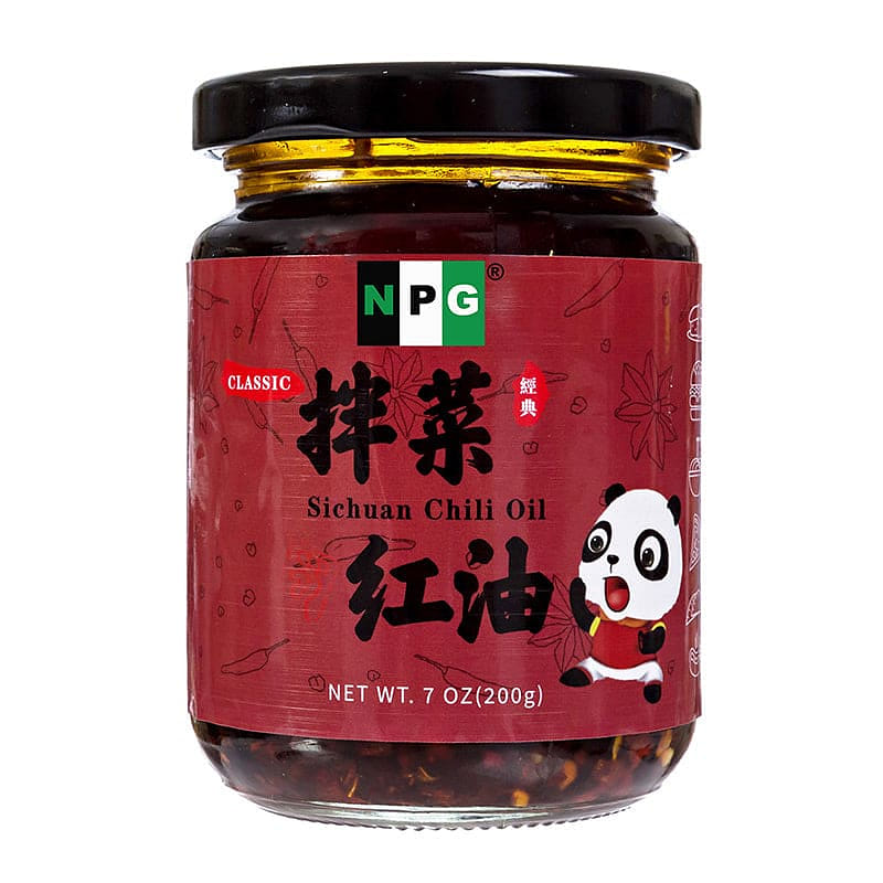 NPG Sichuan Chili Oil 7 Oz 200 그램