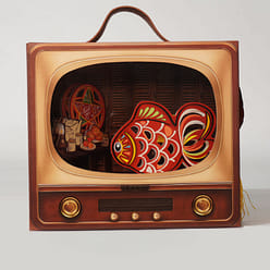 Ikachi Fish Mini Green Memory TV Mooncake Set 300 g