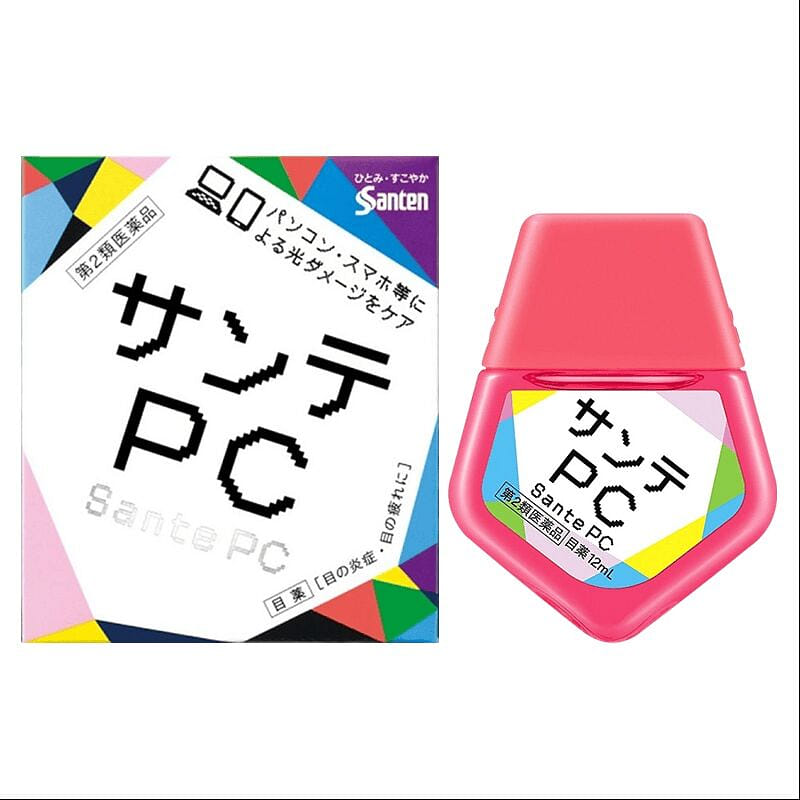 Santen PC Eye Drops,Relieves eye fatigue 12 밀리리터