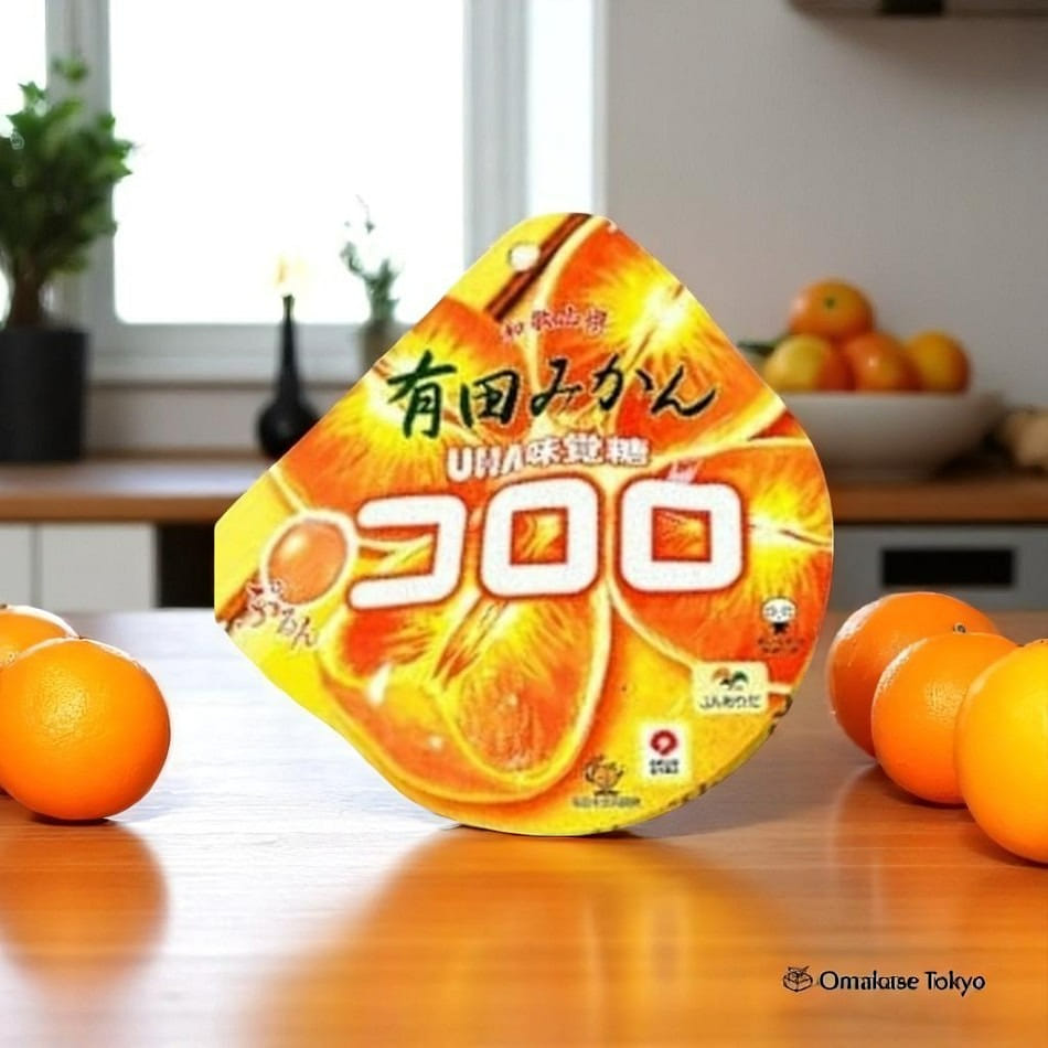 UHA Mikakuto Kororo Arita Oranges, 40g x 6 Bags 240 g