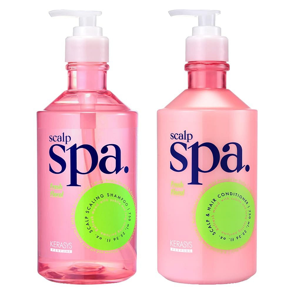 Kerasys Scalp Spa Shampoo + Conditioner Set 750ml 1500 밀리리터