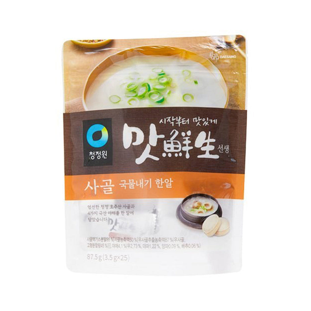 청정원 맛선생 사골 국물내기 한알 25p 87.5 그램
