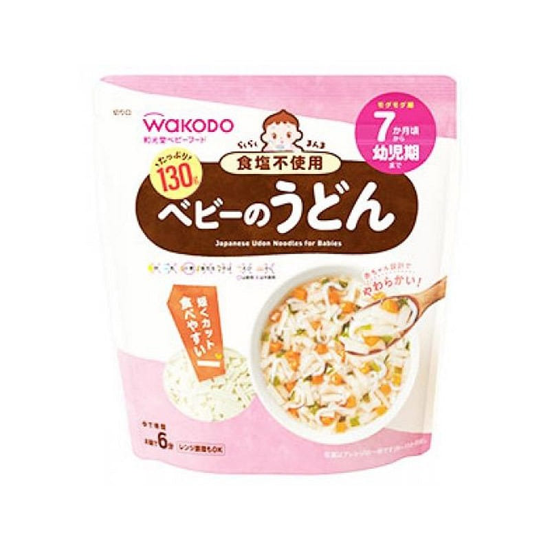 WAKODO Nutritious Udon noodles 7 months 130g 1 개