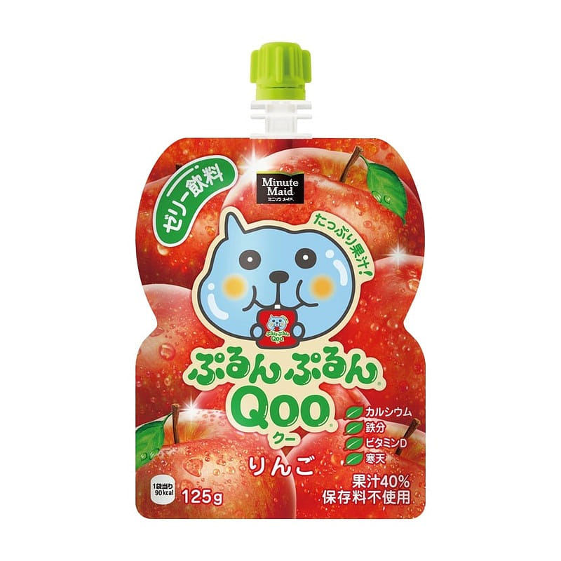 Coca Cola Qoo Jelly Drink Apple 125 그램